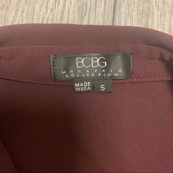 BCBG Maxazria collection button down top size S - Picture 2 of 2